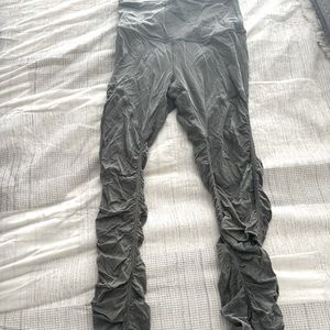 Lululemon Size 6 Suede Leggings